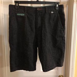 Modern amusement print shorts